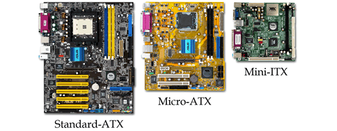 scheda madre atx matx mitx