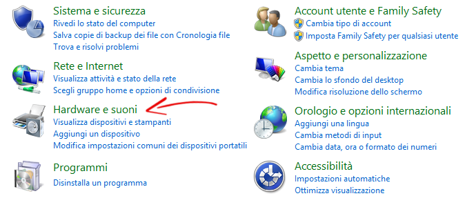 installare driver windows