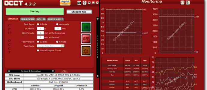 cpu benchmark test