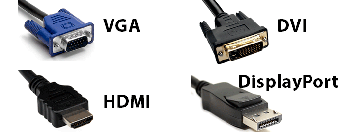 differenza vga dvi hdmi displayport