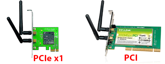 scheda rete pci pcie