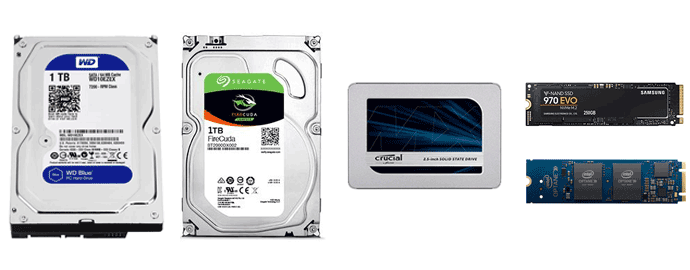 confronto hdd ssd sshd nvme