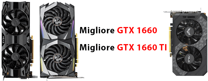 Migliore GTX 1660 e TI