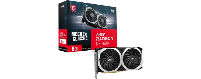 MSI RX 7600