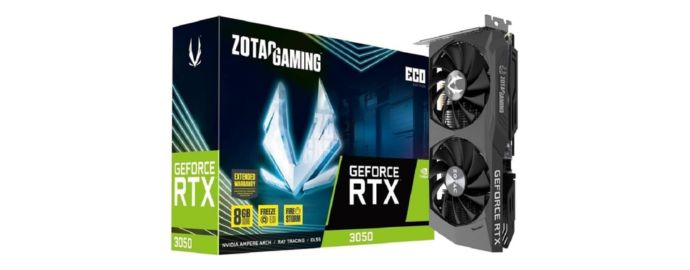 zotac rtx 3050