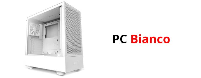 Assemblare PC Gaming Bianco Total White