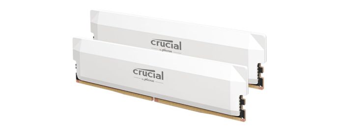 crucial pro 32GB DDR5 white