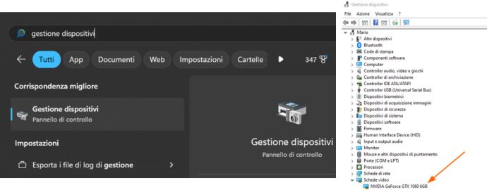 gestione dispositivi video